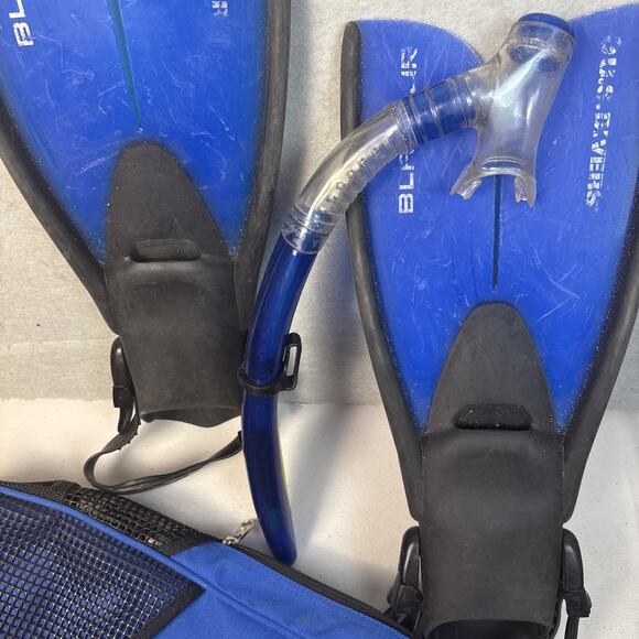 U.S.‎ Divers Proflex Scuba Diving Snorkeling Flippers Fins & Backpack Lg/XL 1-4 - Picture 2 of 6